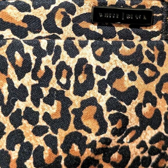 $5 Item! White House Black Market 4 Regular Leopard Print Slim Ankle Pants - Picture 8 of 8